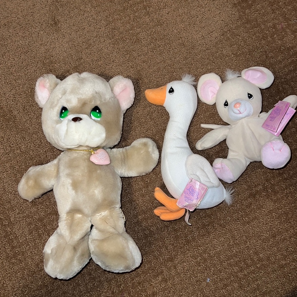 Precious Moments Stuffed Animals Bundle of 3